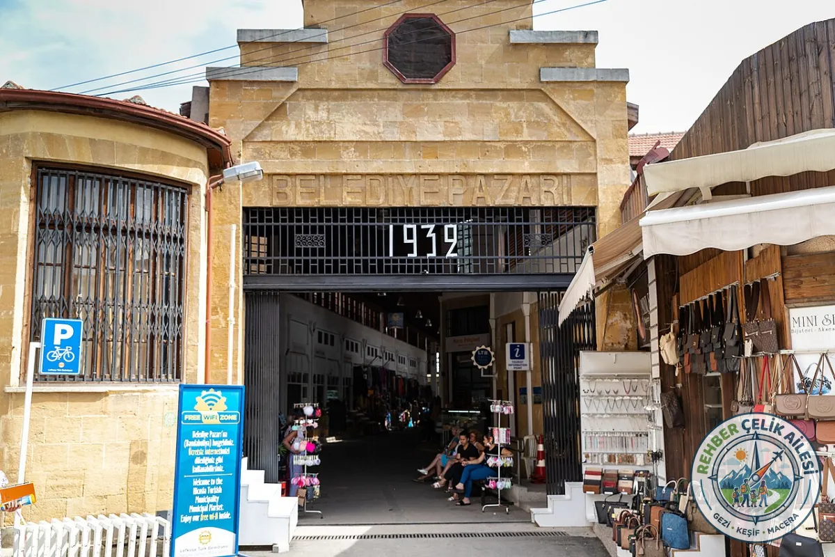 Bandabuliya Çarşısı (Belediye Pazarı) · Surlariçi · Lefkoşa · KKTC