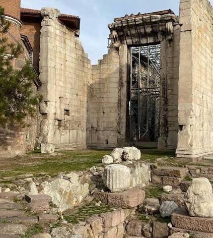 Hacı Bayram Camii ve Augustus Tapınağı · Altındağ · Ankara · Türkiye · fotoğraf 2
